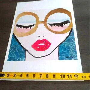 Oliver Gal Print 18x13 New